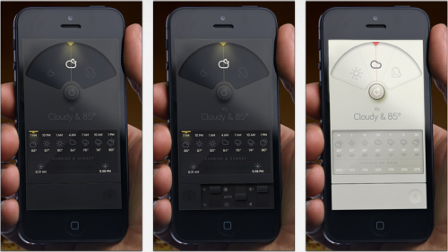 Iphone Wetter Apps Weather Dial