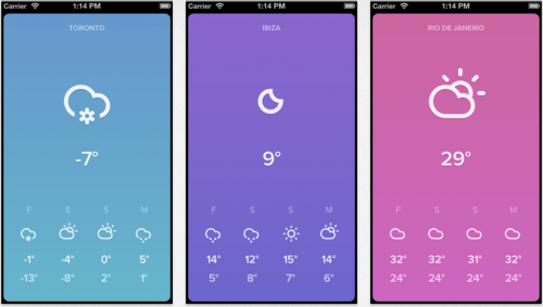 Wetter Apps fürs iPhone, Sky