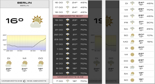 Iphone Wetter Apps Check the Weather