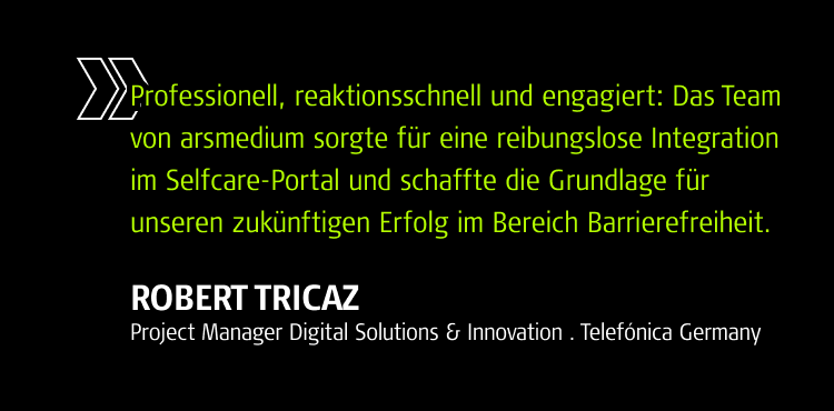 Robert Tricaz, Project Manager Digital Solutions & Innovation, Telefónica Germany: 